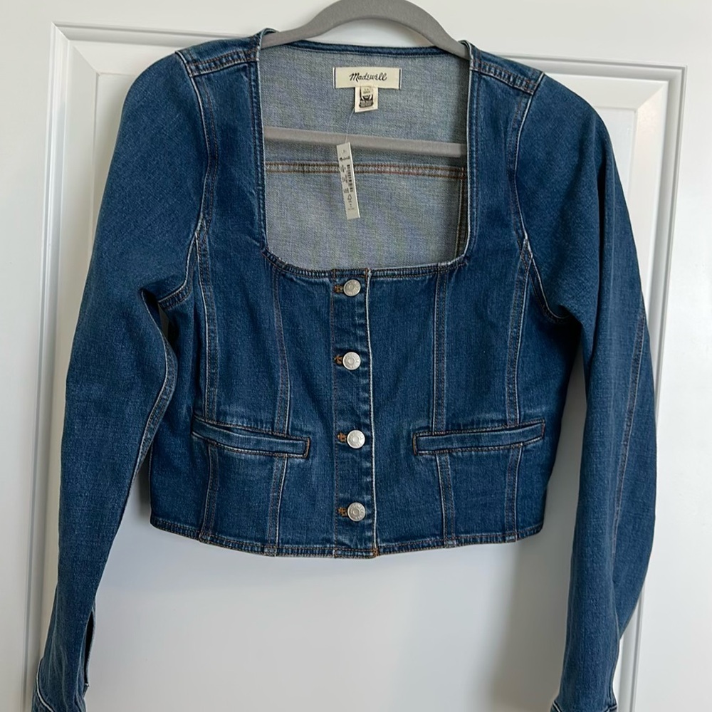 Madewell Light Blue Denim Jacket